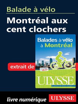 cover image of Balade à vélo--Montréal aux cent clochers